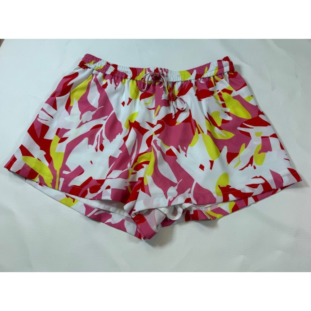 Crosby By Mollie Burch Womens Drawstring Elastic Shorts - Abstract (bin HH128)